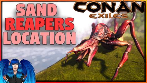 conan exiles sand reaper locations|conan sand reaper toxin gland.